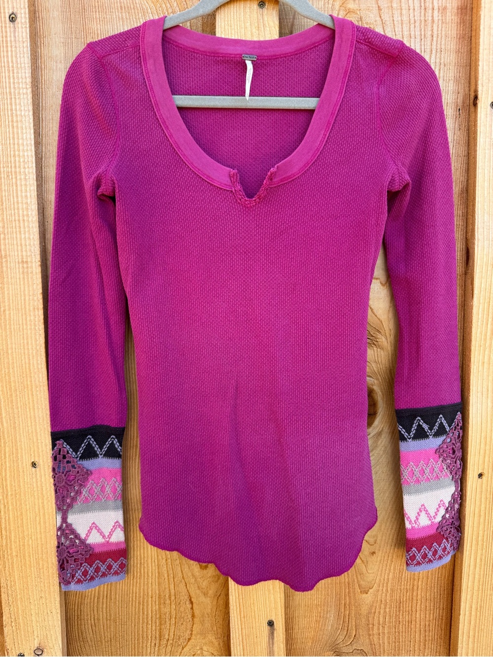 Free People Kombucha thermal top Sz S
